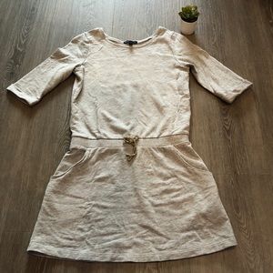 y2k gap gray casual dress